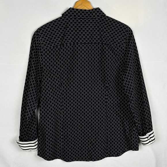 Chico's Women's Lot of 3 Button Up Shirts Sz 0 Small 4/6; 2 No-Iron + 1 Linen - Picture 10 of 16